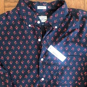 J. Crew floral button down - NWT